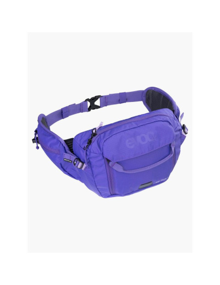Nerka rowerowa evoc hip pack 3 + bukłak hydration bladder 1,5 violet