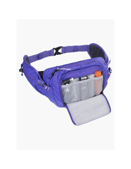 Nerka rowerowa evoc hip pack 3 + bukłak hydration bladder 1,5 violet