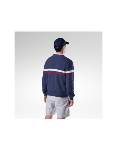 Sweter męski rossignol m knitted cn sweater granatowy