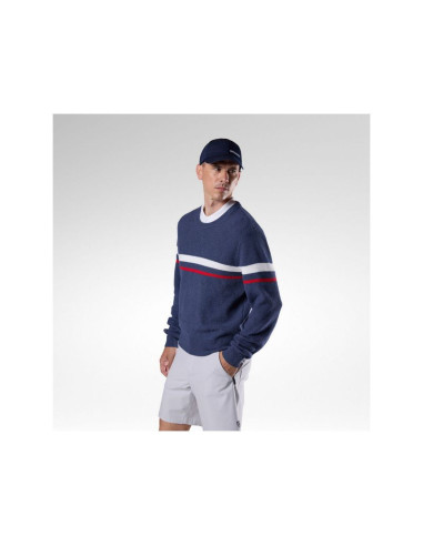 Sweter męski rossignol m knitted cn sweater granatowy