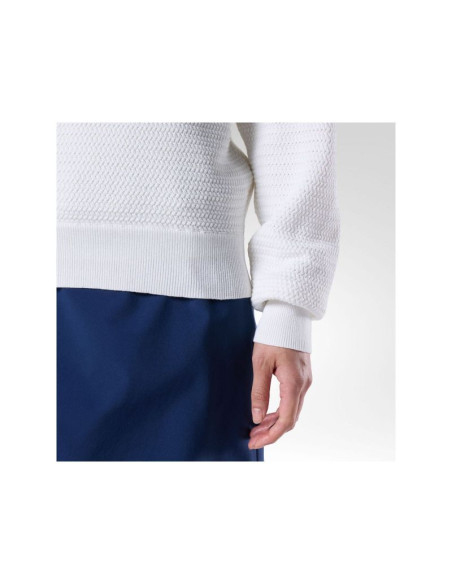 Sweter damski rossignol w knitted v neck biały
