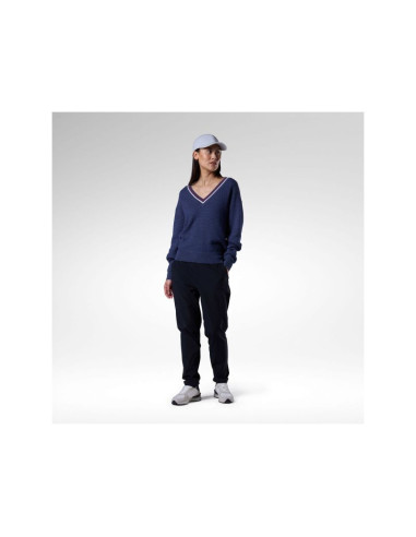 Sweter damski rossignol w knitted v neck granatowy