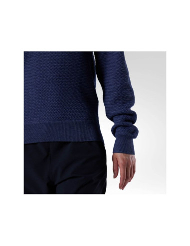 Sweter damski rossignol w knitted v neck granatowy