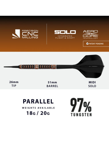 Rzutki harrows wolfram trinity 97% softip