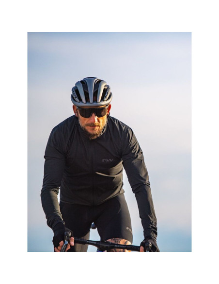 Kurtka rowerowa northwave rainskin shield 2 jacket ciemny szary