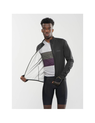 Kurtka rowerowa northwave rainskin shield 2 jacket ciemny szary