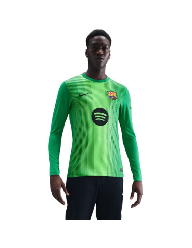 Koszulka męska nike fc barcelona 2025/26 stadium goalkeeper zielona hq0477 311