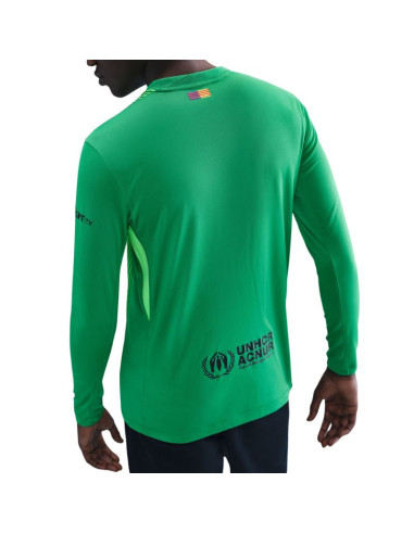 Koszulka męska nike fc barcelona 2025/26 stadium goalkeeper zielona hq0477 311