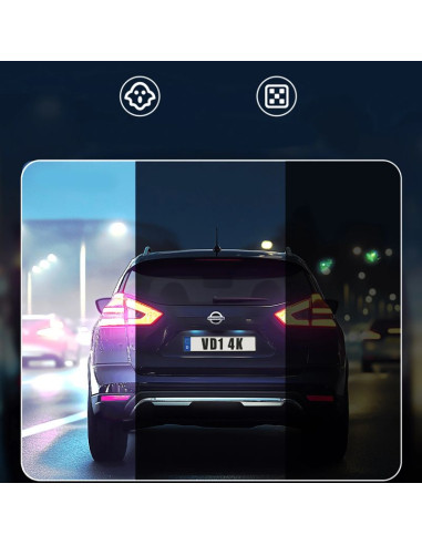 Wideorejestrator baseus primetrip vd1 pro kamera samochodowa 4k - czarny