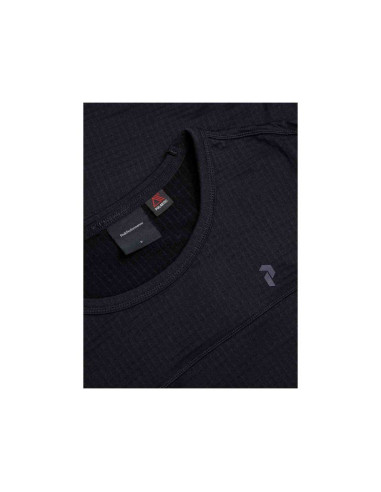 Bluza peak performance w trail polartec crew czarny