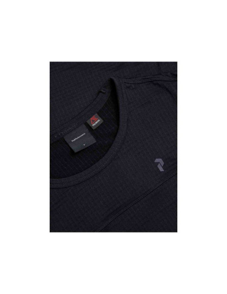 Bluza peak performance w trail polartec crew czarny
