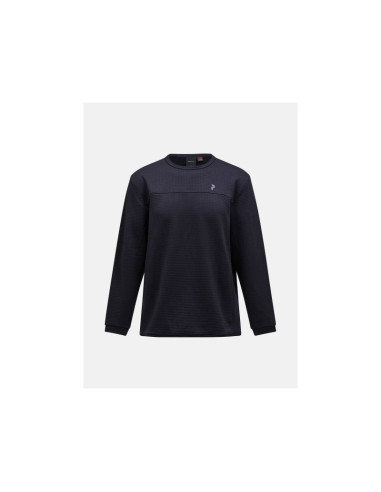 Bluza peak performance m trail polartec crew czarny