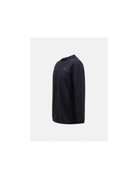 Bluza peak performance m trail polartec crew czarny