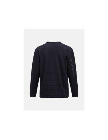 Bluza peak performance m trail polartec crew czarny