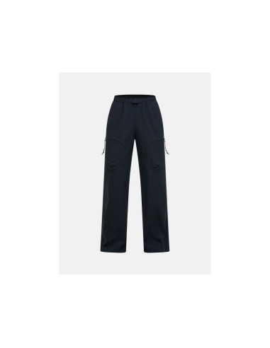 Spodnie damskie peak performance w outdoor cargo pants kolor czarny