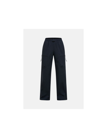 Spodnie damskie peak performance w outdoor cargo pants kolor czarny