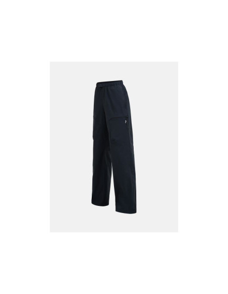 Spodnie damskie peak performance w outdoor cargo pants kolor czarny