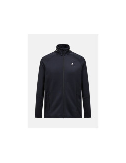 Bluza męska peak performance m rider essentials zip jacket kolor czarny