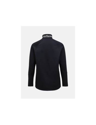 Bluza męska peak performance m rider essentials zip jacket kolor czarny
