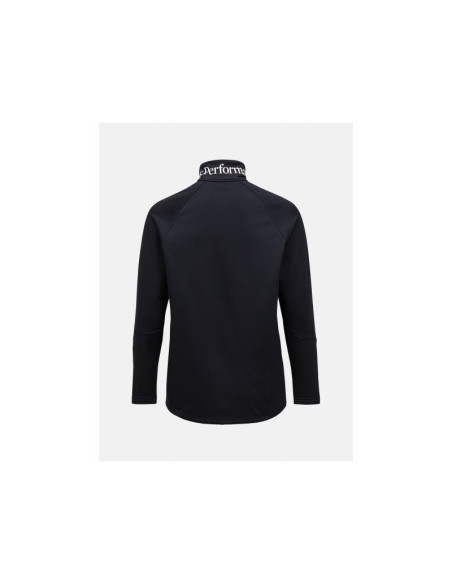Bluza męska peak performance m rider essentials zip jacket kolor czarny