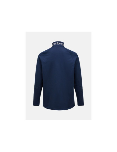 Bluza męska peak performance m rider essentials zip jacket kolor granatowy