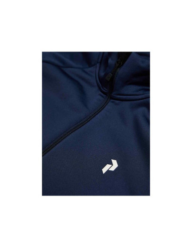 Bluza męska peak performance m rider essentials zip jacket kolor granatowy