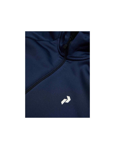 Bluza męska peak performance m rider essentials zip jacket kolor granatowy