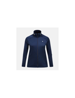 Bluza damska peak performance w rider essentials zip jacket kolor granatowy 2