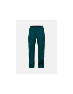 Spodnie damskie peak performance w outdoor cargo pants kolor zielony