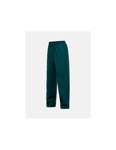 Spodnie damskie peak performance w outdoor cargo pants kolor zielony