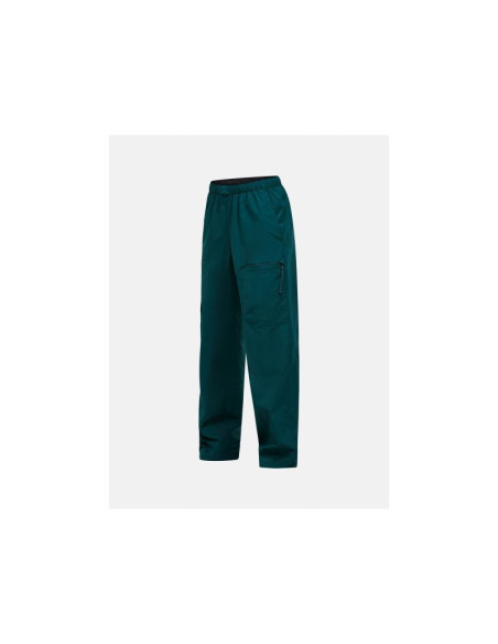 Spodnie damskie peak performance w outdoor cargo pants kolor zielony