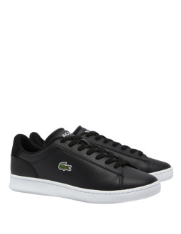 Sneakersy męskie lacoste carnaby set buty sportowe tenisówki trampki czarne (748sma0011312) 2