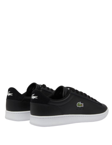 Sneakersy męskie lacoste carnaby set buty sportowe tenisówki trampki czarne (748sma0011312)