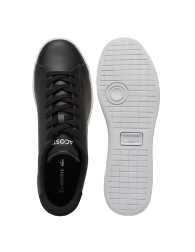 Sneakersy męskie lacoste carnaby set buty sportowe tenisówki trampki czarne (748sma0011312)
