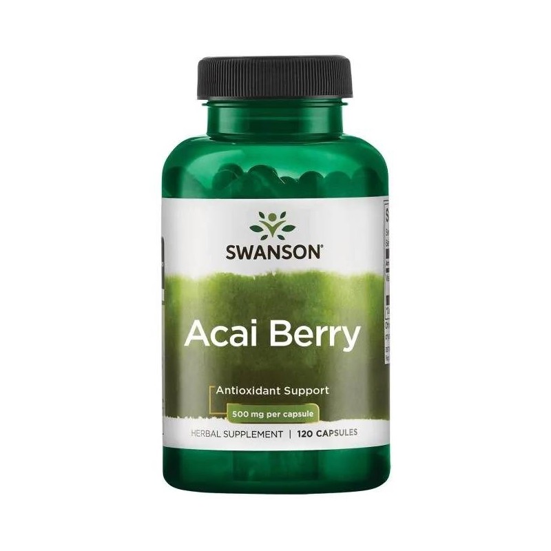 Acai owoce 500 mg (120 kaps.)