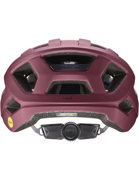 Kask rowerowy uvex i-vo 2 mips 56-60cm, cranberry/black matt