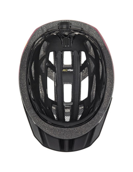Kask rowerowy uvex i-vo 2 mips 56-60cm, cranberry/black matt