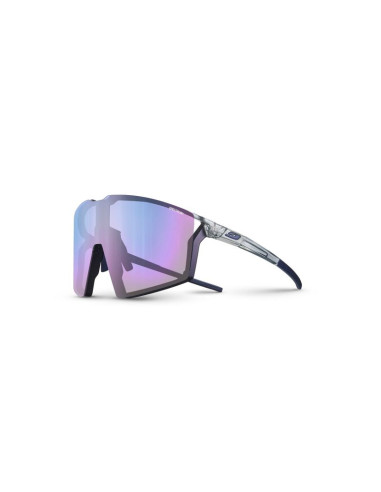 Okulary julbo edge - błyszczący przezroczysty szary / fioletowy| spectron 1cf