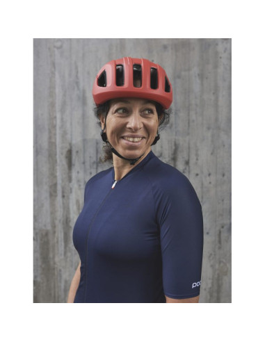 Koszulka rowerowa poc w's pristine jersey - granatowy