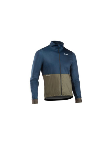 Kurtka rowerowa northwave blade light jacket niebieski/zielony
