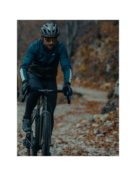 Kurtka rowerowa northwave blade light jacket niebieski/zielony