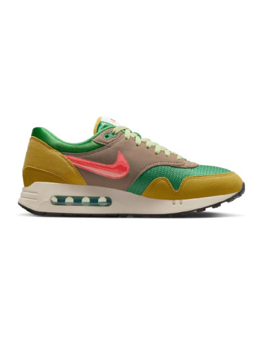 Buty sportowe sneakersy nike air max 1 '86 powerwall "brs" classic green/olive grey - hf0551-300