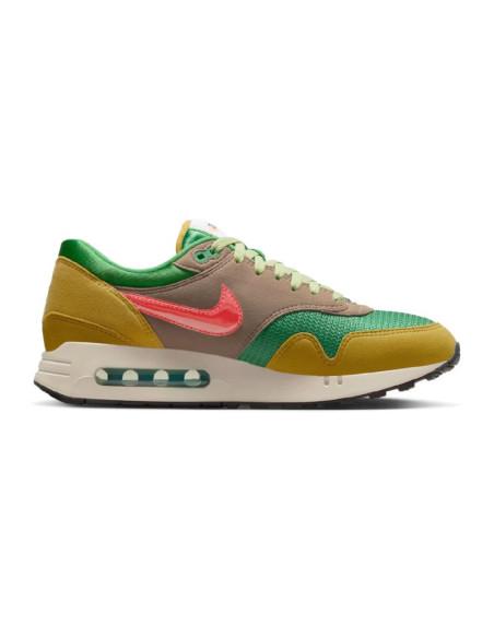 Buty sportowe sneakersy nike air max 1 '86 powerwall "brs" classic green/olive grey - hf0551-300