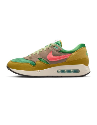 Buty sportowe sneakersy nike air max 1 '86 powerwall "brs" classic green/olive grey - hf0551-300