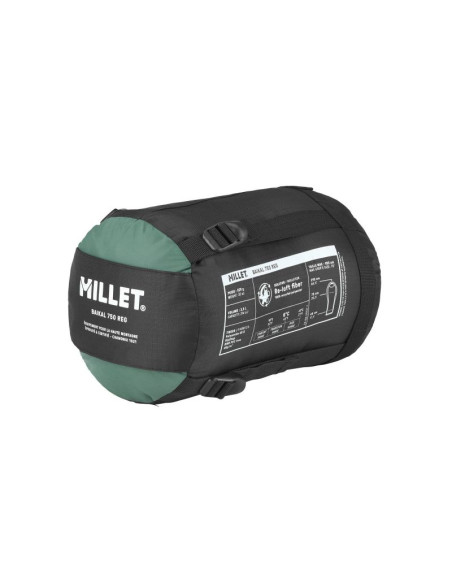 Śpiwór millet baikal 750 reg zielony