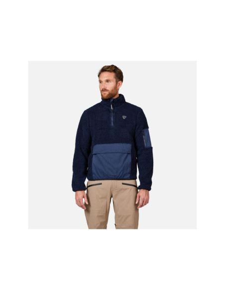 Bluza rossignol fleece anorak granatowy