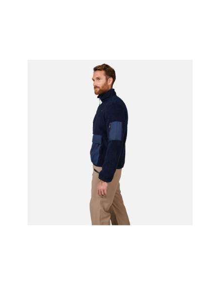 Bluza rossignol fleece anorak granatowy