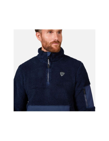 Bluza rossignol fleece anorak granatowy