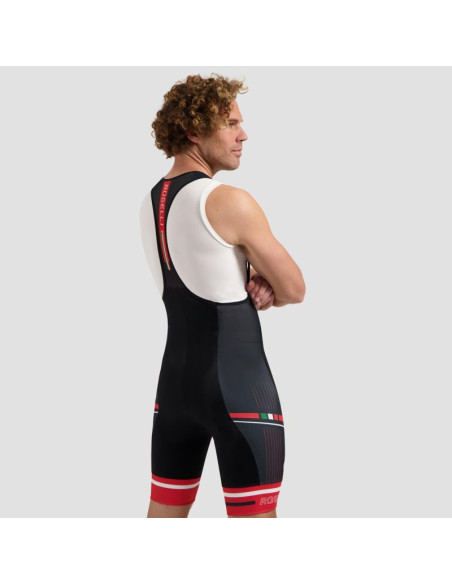 Rogelli spodenki gara mostro ii czarno-czerwo 6xl