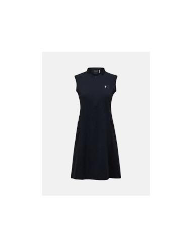 Sukienka peak performance w mountainbreath dress kolor czarny